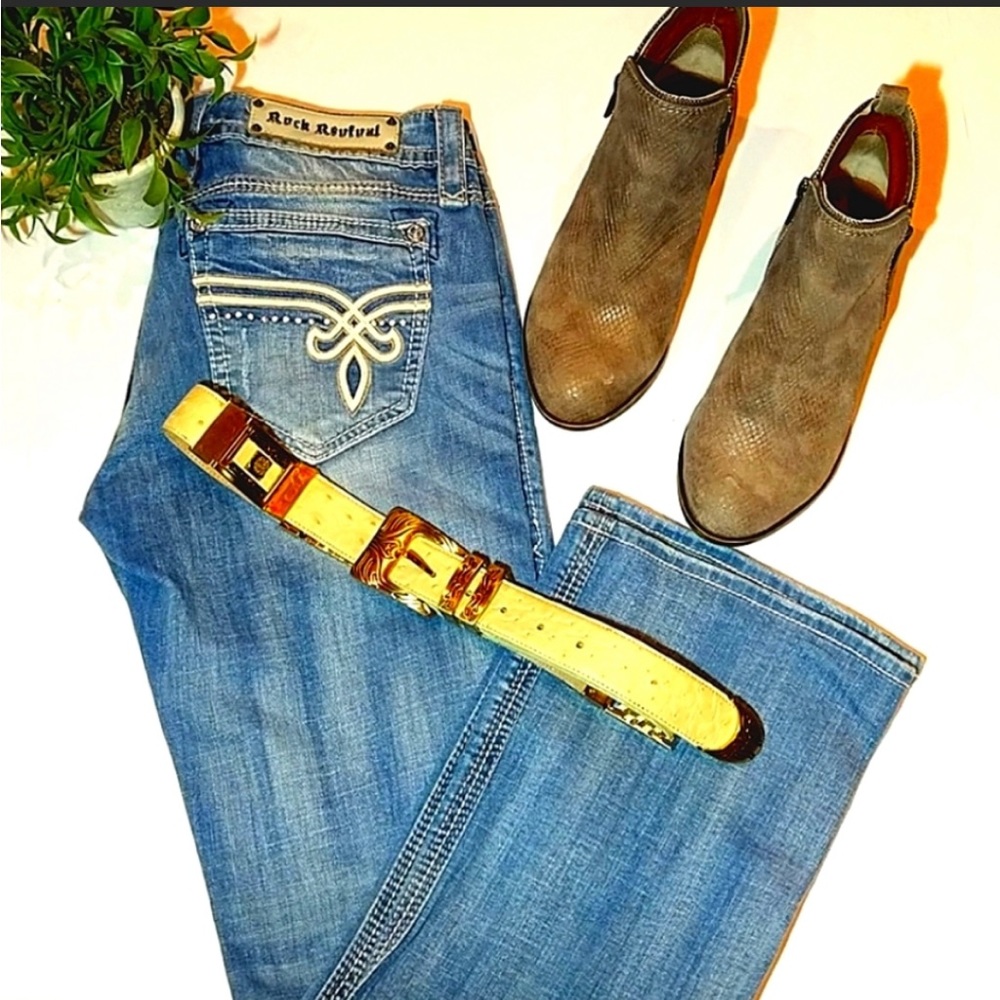 Rock Revival Jeans, Size 31, Inseam 31. Excellent condition. Offers welcome